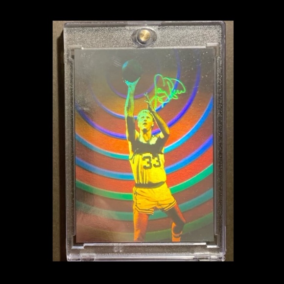 ☘️Vintage 1992 Larry Larry Bird Hologram basketball card - Boston Celtics NBA - Picture 1 of 3